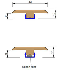 Laminate Flooring Door Bar